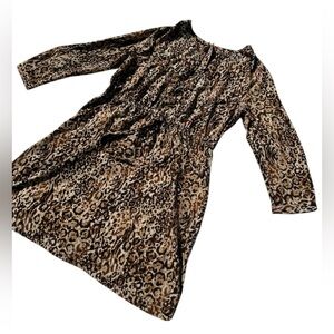 NWOT Leopard Print Merona Dress Women’s XL